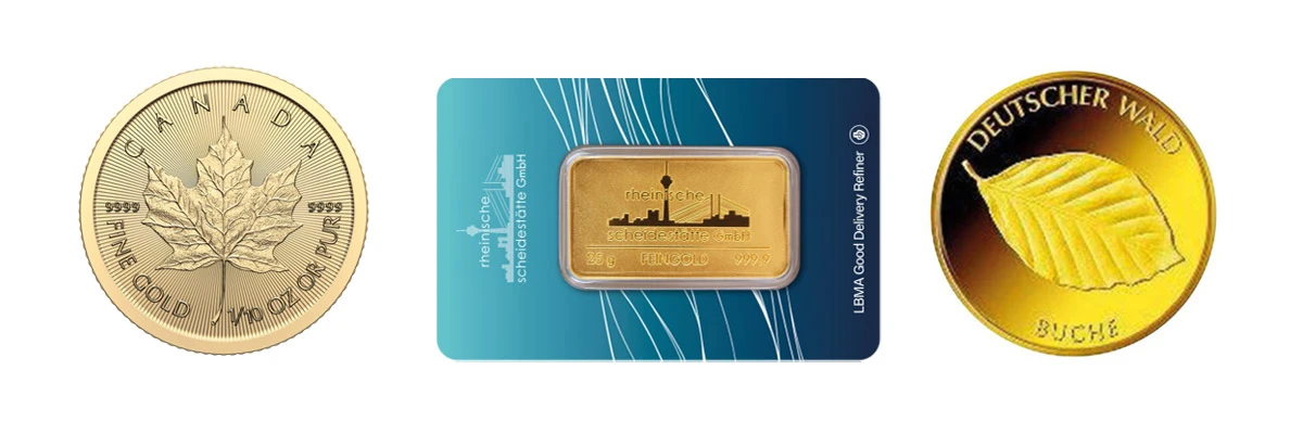gold kaufen essen