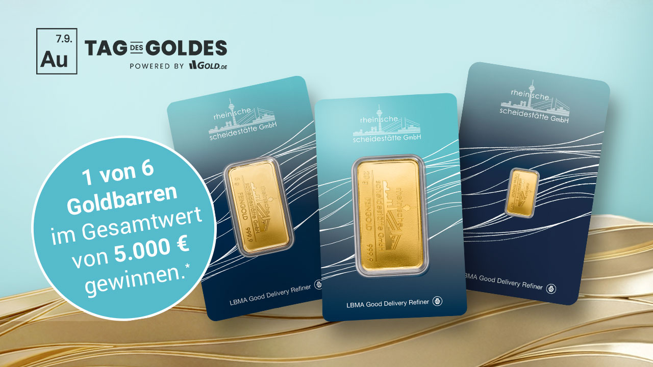 Gewinnspiel zum Tag des Goldes